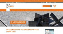 Desktop Screenshot of pflastereibedarf.com